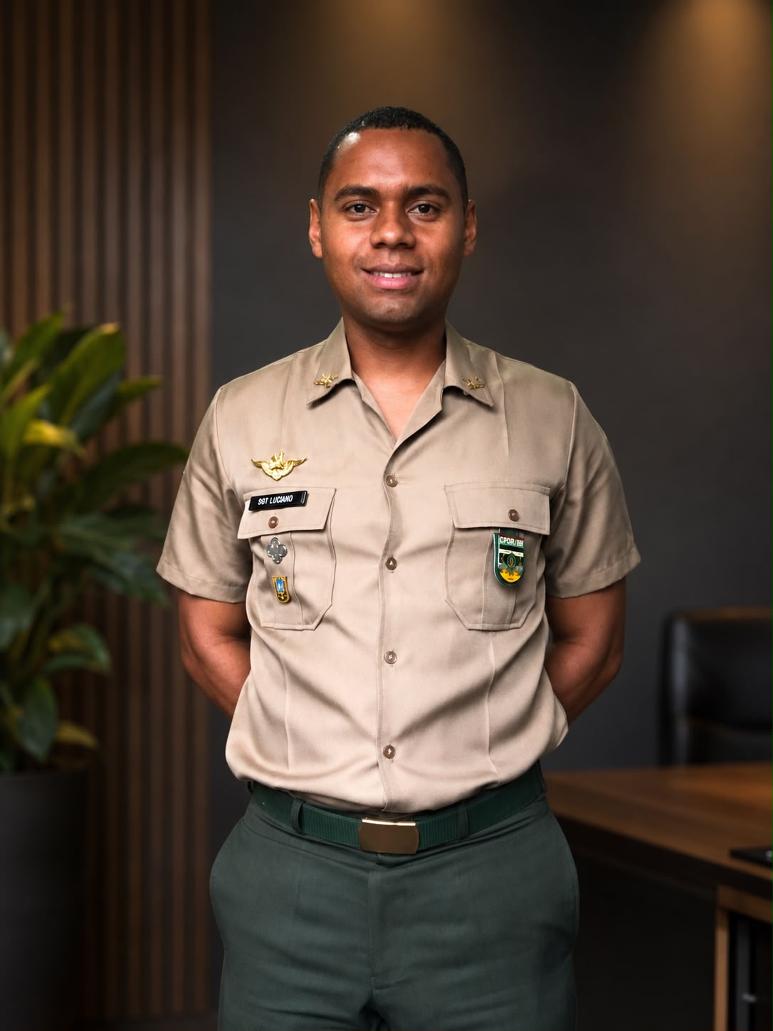 Rodney Luciano Gomes durante sua trajetória no Exército Brasileiro